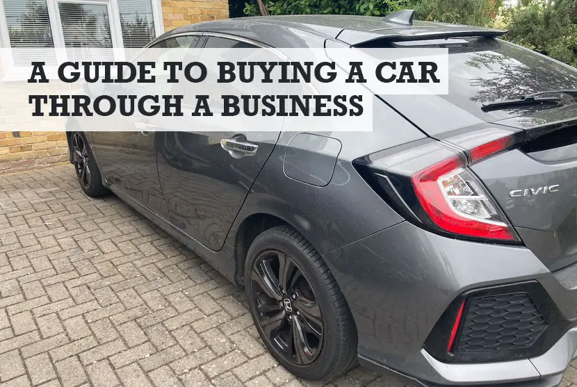 Can I buy a car through my business