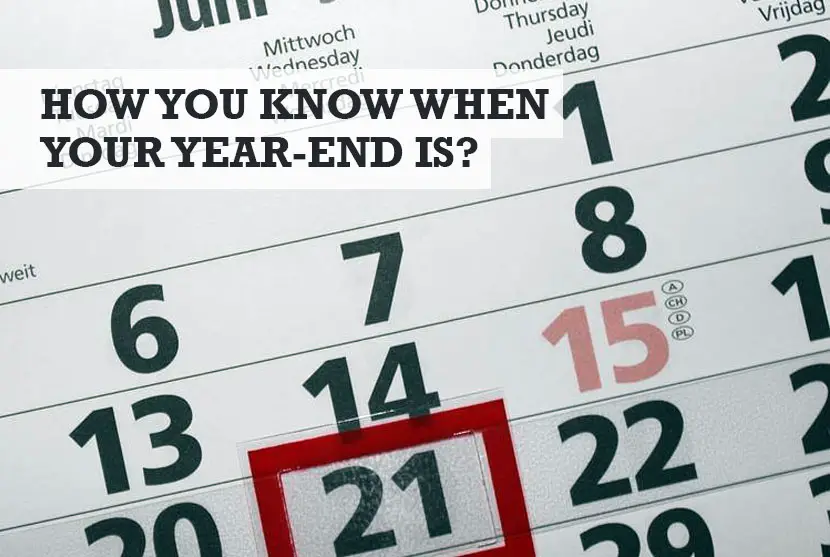 How Do You Know When Your Year-End Is