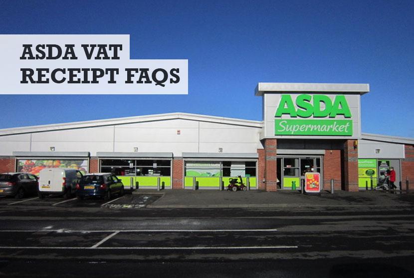 ASDA VAT Receipt FAQS for Business