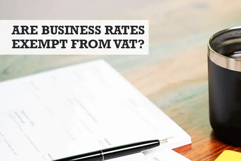 Are Business Rates Exempt from VAT?