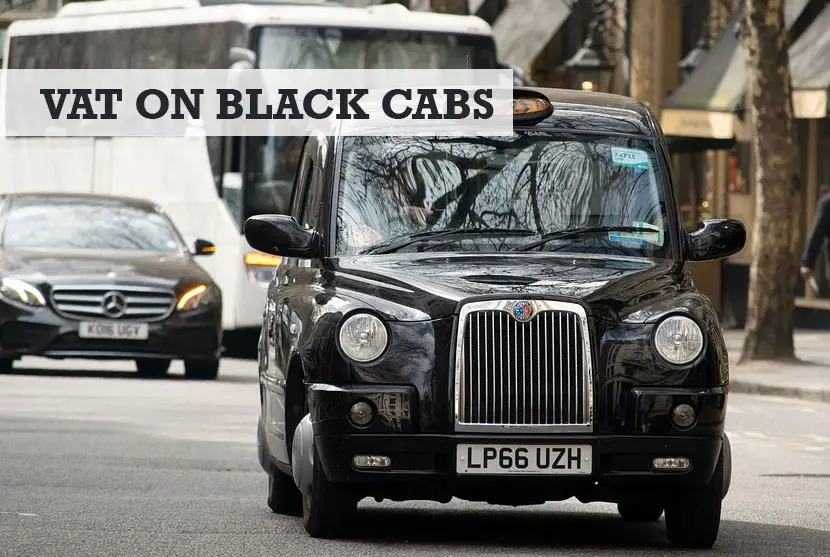 Do Black Cabs Charge VAT?